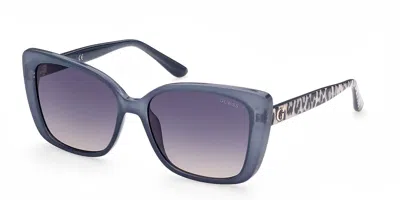 Guess Gu7829 20b Women's Sunglasses Grey Size 56 In Multi