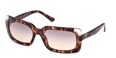 Guess Gu7841 56b Women's Sunglasses Tortoiseshell Size 59 In Brown