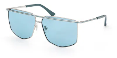 Guess Gu7851 10v Women's Sunglasses Silver Size 63
