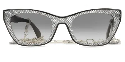 Guess Gu7873 01b Women's Sunglasses Silver Size 53