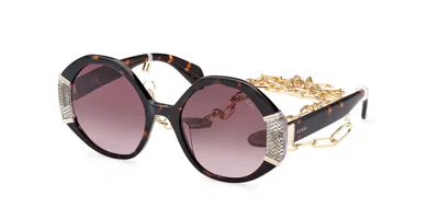 Guess Gu7874 52g Women's Sunglasses Tortoiseshell Size 54 In Brown