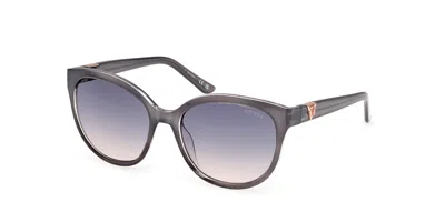 Guess Gu7877 20w Women's Sunglasses Grey Size 53 In Gray