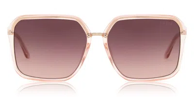 Guess Gu7888 72t Women's Sunglasses Brown Size 57