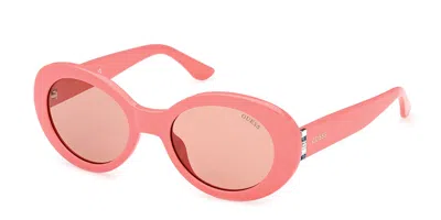 Guess Gu7904 74s Women's Sunglasses Pink Size 51