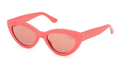 Guess Gu7905 74s Women's Sunglasses Pink Size 52