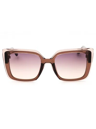 Guess Gu7908 Sunglasses In Brown