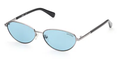 Guess Gu8230 08v Men's Sunglasses Grey Size 57