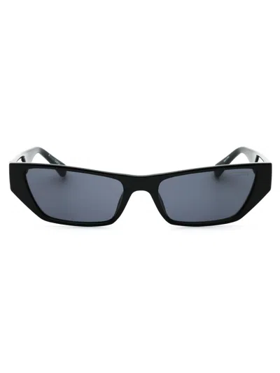 Guess Gu8232 Sunglasses In Shiny Violet / Violet