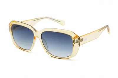 Guess Gu8233 Gradient Blue Sunglasses In Yellow
