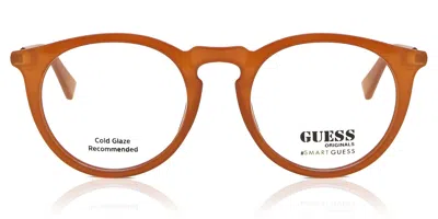 Guess Gu8236 044 Occhiali Da Vista Arancioni Per Uomo (solo Montatura) In Orange