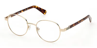 Guess Gu8247 032 Men's Glasses Gold Size 49 - Free Lenses - Blue Light Block Available
