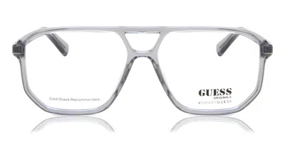 Guess Gu8252 Men's Glasses, Clear, Size 57 In Gray