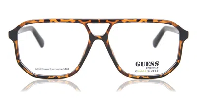 Guess Gu8252 Men's Glasses, Tortoiseshell, Size 57 In Multi