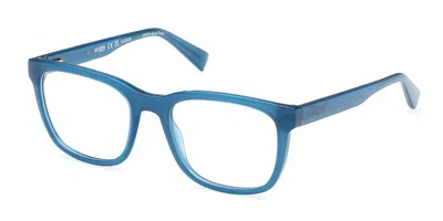 Guess Gu8281 Men's Glasses, Blue, Size 53