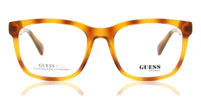 Guess Gu8281 Men's Glasses, Tortoiseshell, Size 53 In Brown