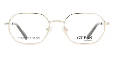 Guess Gu8283 Men's Glasses, Gold, Size 50