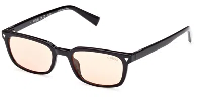Guess Gu8284 01e Men's Sunglasses Black Size 50