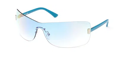 Guess Gu8287 92x Women's Sunglasses Blue Size 148