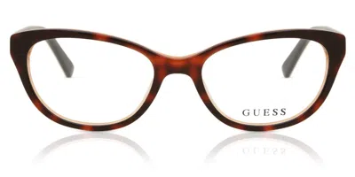 Guess Gu9169 Men's Glasses, Tortoiseshell, Size 48 In Brown