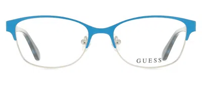 Guess Gu9178 Men's Glasses, Blue, Size 48