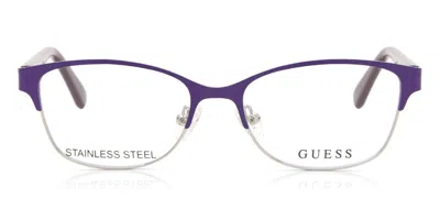 Guess Gu9178 Men's Glasses, Purple, Size 48