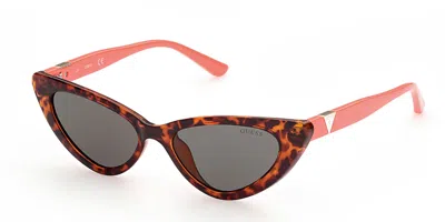 Guess Gu9210 52n Men's Sunglasses Tortoiseshell Size 47 In Brown