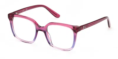 Guess Gu9215 074 Women's Glasses Pink Size 46 - Free Lenses - Blue Light Block Available In Multi