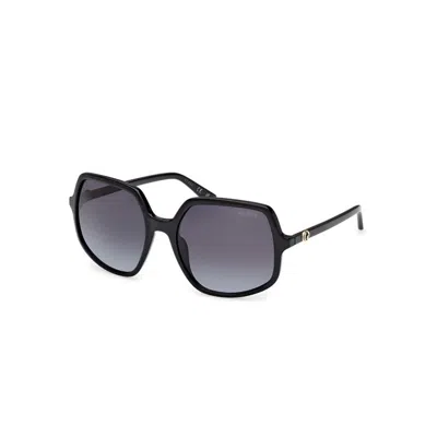 Guess Gu00257 01b Occhiali Da Sole Neri Per Donna In Gray