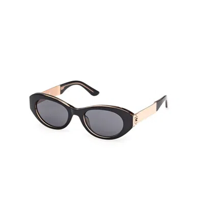 Guess Gu00261-h 01a Occhiali Da Sole Neri Per Donna In Gray