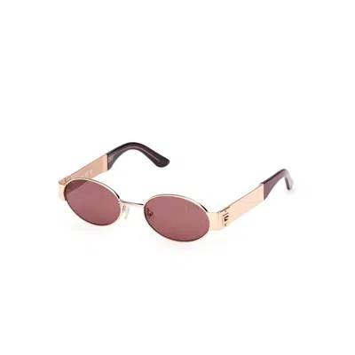 Guess Gu00262 28y Occhiali Da Sole Oro Per Donna In Pink