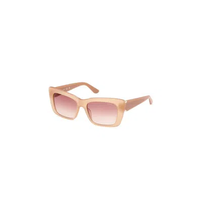Guess Gradient Brown Cat Eye Ladies Sunglasses Gu7890 57f 55 In Neutral