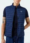 Guess Logo Sleeveless In Blu