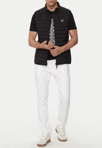 Guess Logo Sleeveless In Nero