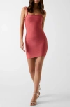 Guess Gwen Bandage Minidress In Black