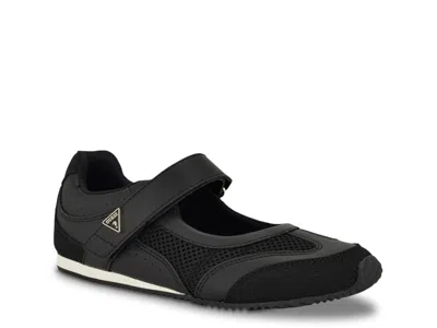 Guess Harminn Mary Jane Sneaker In Black