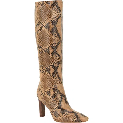 Guess Hartin Knee High Boot In Multi