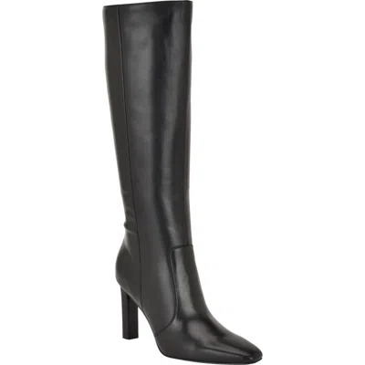 Guess Hartin Knee High Boot In Black