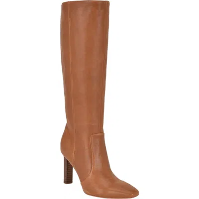Guess Hartin Knee High Boot In Brown