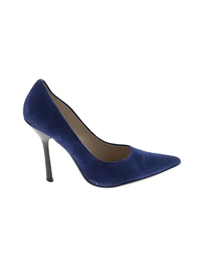 Pre-owned Guess Heels In Blue