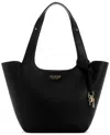 Guess Helina Extra-large Tote With Pouch In Black