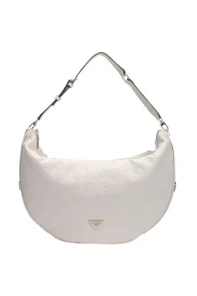 Guess Hobo Woman Bag  _ In White