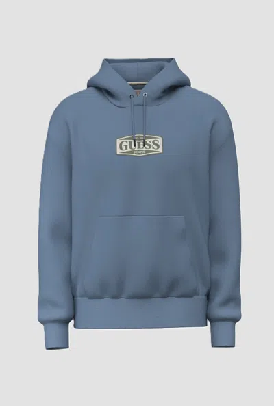 Guess Hoodie Blue Man