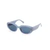 Guess Blue Women Sunglasses In Grey