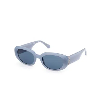 Guess Blue Women Sunglasses In Grey