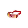 Guess Red Injected Sunglasses In Red