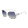 Guess White Injected Sunglasses In White