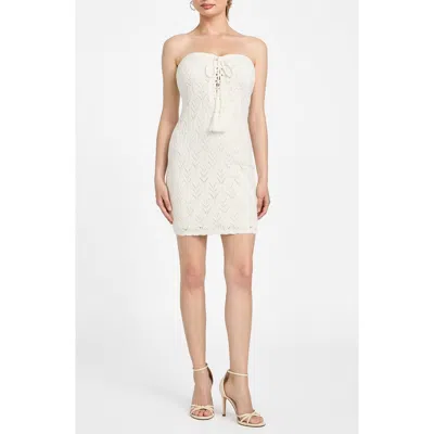 Guess Isabella Strapless Sweater Dress