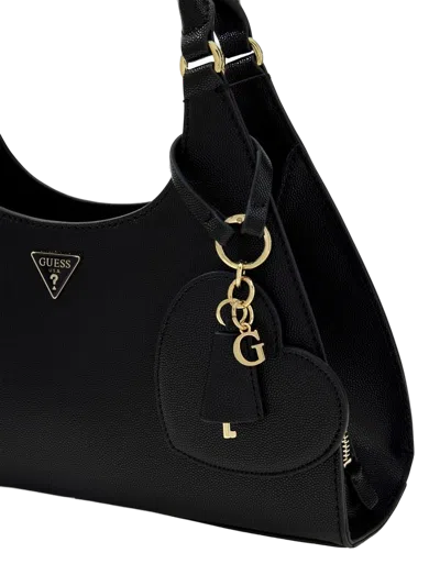 Guess Isobel Girlfriend Shoulder Bag In Black