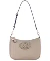 Guess Isola Small Shoulder Bag In Brown