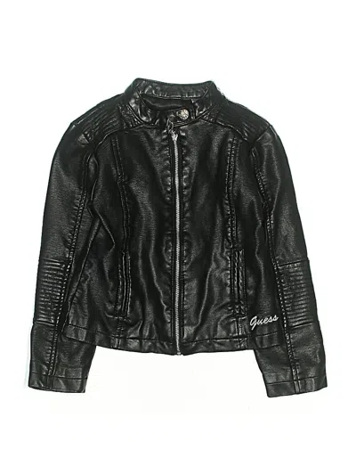 Pre-owned Guess Kids' Jacket In Black